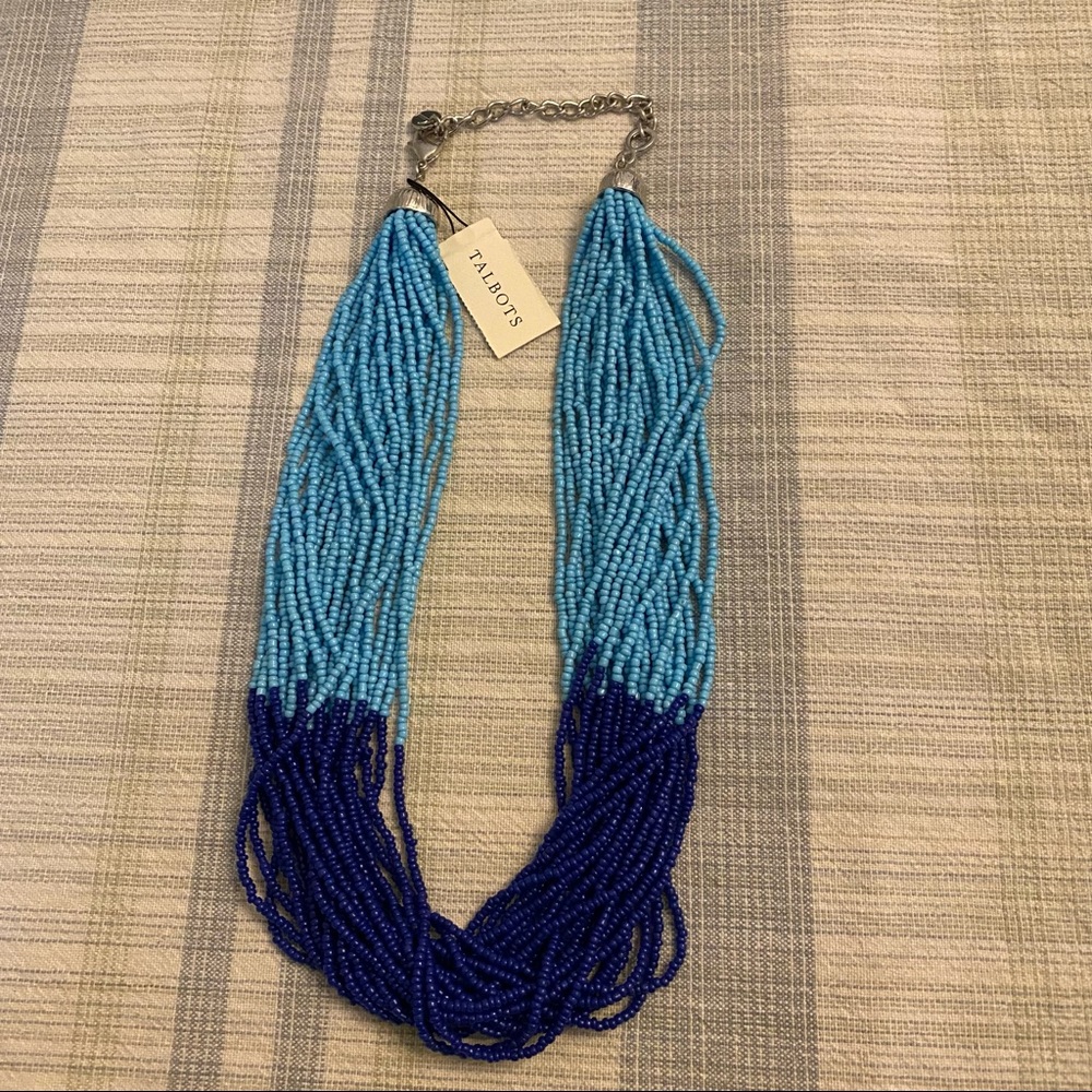 NWT Talbots Beaded Necklace